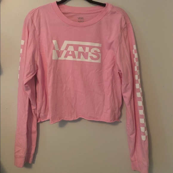 Pink Vans Long-sleeved tee in a size X large. - Picture 2 of 3